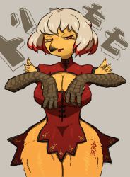 Rule 34 | bird, chinese clothes, furry, highres, open mouth, red eyes, sasamino, short hair, white hair