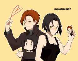 Rule 34 | 00s, baccano!, bad id, bad pixiv id, black hair, chane laforet, claire stanfield, dress, laphy, short hair, yellow eyes, | |