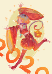 Rule 34 | 1girl, 2020, absurdres, animal ears, barefoot, basket, bell, breasts, brown eyes, chinese zodiac, detached sleeves, eyelashes, from behind, gradient hair, hair bell, hair ornament, happy new year, highres, holding, holding with tail, long sleeves, looking at viewer, midriff, mouse (animal), mouse ears, mouse tail, multicolored hair, nazrin, new year, open mouth, outstretched arms, over shoulder, prehensile tail, red shirt, red skirt, running, scarf, shirt, short hair, skindentation, skirt, skirt set, sleeveless, sleeveless shirt, small breasts, snowflakes, solo, tail, touhou, wide sleeves, worini, year of the rat