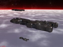 Rule 34 | 3d, artist name, caldari state (eve online), cloud, commentary, concept art, cruiser (eve online), eve online, fleet, flying, from side, glowing, iljackson, military vehicle, nebula, no humans, original, outdoors, radio antenna, science fiction, sky, space, spacecraft, star (sky), starry sky, vehicle focus