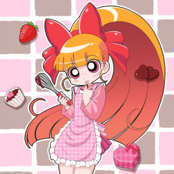 Rule 34 | 1girl, akazutsumi momoko, cckk, hyper blossom, orange hair, powerpuff girls z, red eyes