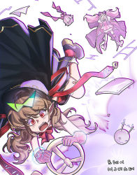 Rule 34 | 2girls, bandaid, bandaid on leg, black cloak, boots, brown hair, cloak, dungeon and fighter, falling, glasses, gloves, ikki the vikki, kasy, mage (dungeon and fighter), multiple girls, open mouth, red gloves, short twintails, shorts, teeth, twintails, wheel, white background, witch (dungeon and fighter)