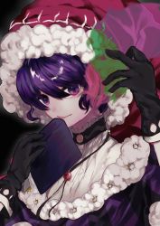 Rule 34 | 1girl, blob, blue eyes, blue hair, book, capelet, commentary request, doremy sweet, gloves, hat, highres, ishikawa sparerib, looking at viewer, nightcap, open mouth, partial commentary, smile, solo, touhou