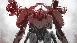 Rule 34 | armored core, armored core 6, handler walter (armored core 6), las91214, mecha, no humans, robot, solo