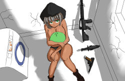 Rule 34 | 1girl, artist request, female focus, isil, isis-chan, original, personification, sketch, solo, tagme