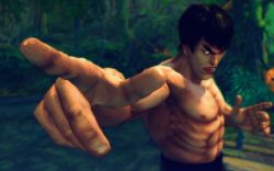 Rule 34 | capcom, fei long, manly, pointing, street fighter, tagme