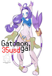 Rule 34 | 1girl, animal ears, cat ears, cat girl, cat tail, digimon, female focus, furry, furry female, looking at viewer, solo, tail, tailmon