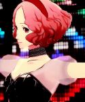 Rule 34 | 10s, 1girl, 3d, animated, lowres, okumura haru, one eye closed, persona, persona 5, persona 5: dancing star night, persona dancing, solo, tagme, video, wink