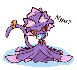 Rule 34 | animal ears, concave, creatures (company), fish, game freak, gen 4 pokemon, hat, mismagius, nintendo, no humans, pokemon, pokemon (creature), red eyes, tail, witch, witch hat