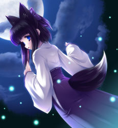 Rule 34 | animal ears, fox ears, japanese clothes, miko, original, sakai sakae, solo, tail