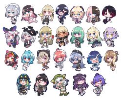 6+girls :&lt; :3 :d :o @_@ absurdres ahoge aizawa_ema aizawa_ema_(1st_costume) animal animal_ear_hairband animal_ear_headwear animal_ear_hood animal_ears aotsuki_remia arm_behind_back arm_support arm_up arms_up asumi_sena asymmetrical_clothes asymmetrical_footwear badge bandaid bandaid_on_knee bandaid_on_leg bandaid_on_thigh beret bird bird_on_hand black_bow black_dress black_footwear black_gloves black_hair black_hairband black_hat black_jacket black_leggings black_necktie black_outline black_ribbon black_shirt black_shorts black_skirt black_sleeves black_socks black_thighhighs blonde_hair blue_dress blue_eyes blue_footwear blue_hair blue_hoodie blue_skirt blush bone_hair_ornament bow bowtie braid bread bread_slice brown_bow brown_bowtie brown_footwear brown_hair brown_skirt brown_sweater button_badge cat cat_tail cattleya_regina_games chibi chibi_only chopsticks claw_pose closed_eyes closed_mouth collared_shirt collared_shrug colored_inner_hair commentary_request criss-cross_halter crop_top cropped_jacket cropped_shirt cross cross_earrings crossed_bangs crying cup dark-skinned_female dark_skin demon_tail detached_sleeves dorsiflexion double-parted_bangs double_bun double_v drawstring dress earrings everyone fake_animal_ears fang fang_out fast_food fishnet_pantyhose fishnet_thighhighs fishnets floating_earring flower food food_in_mouth french_fries full_body furrowed_brow garter_straps ghost_hair_ornament gingham_skirt gloves goggles goggles_on_head gradient_hair green_eyes green_footwear green_hair green_hat green_shirt green_shorts green_tail grey_footwear grey_hair grey_overalls grey_pants grey_ribbon grey_shirt grey_skirt hair_between_eyes hair_bow hair_bun hair_flower hair_intakes hair_ornament hair_ribbon hairband hairclip halterneck hanabusa_lisa hanabusa_lisa_(1st_costume) hand_on_headphones hand_on_own_face hand_to_own_mouth hand_up hat hat_ornament head_tilt headphones headphones_around_neck headset heart heart_hair_ornament heart_hands heart_in_heart_hands high_collar highres holding holding_animal holding_cat holding_chopsticks holding_cup holding_food holding_stuffed_toy hood hood_up hoodie ichinose_uruha ichinose_uruha_(4th_costume) index_finger_raised invisible_chair iris_black_games jacket jewelry jisaki_jira jumping kaga_nazuna kaga_sumire kaminari_qpi kaminari_qpi_(3rd_costume) kisaragi_ren_(vtuber) kogara_toto komori_met komori_met_(5th_costume) kuroha_arya kurumi_noah kurumi_noah_(3rd_costume) leg_up leggings light_brown_hair long_hair long_sleeves looking_at_animal loose_socks lupinus_virtual_games medium_hair midriff midriff_peek mikure_narin mismatched_footwear mouth_hold multicolored_hair multicolored_shirt multiple_girls multiple_tails neckerchief necktie nekota_tsuna nekota_tsuna_(1st_costume) noodles off_shoulder one_eye_closed one_side_up open_clothes open_jacket open_mouth orange_eyes orange_hair orange_jacket orange_ribbon outline outstretched_arm outstretched_arms outstretched_leg overall_shorts overalls paint_splatter pants pantyhose parted_bangs partially_fingerless_gloves partially_unzipped patipafu paw_pose pearl_hair_ornament pink_dress pink_eyes pink_footwear pink_hair pink_jacket pleated_skirt print_shirt purple_eyes purple_hair purple_socks rabbit_hair_ornament red_eyes red_footwear red_hair ribbon running see-through_clothes see-through_dress see-through_midriff see-through_skirt seiza sendo_yuuhi sharp_teeth shinomiya_runa shinomiya_runa_(1st_costume) shiranami_ramune shiranami_ramune_(1st_costume) shirt short_hair short_twintails shorts shrug_(clothing) simple_background single_detached_legging single_glove single_hair_intake single_hair_ring single_leg_pantyhose single_off_shoulder single_pantsleg single_thighhigh sitting skirt skull_hat_ornament sleeveless sleeveless_dress sleeveless_shirt smile socks solari_riko split-color_clothes split-color_hair standing standing_on_one_leg star_(symbol) star_hair_ornament streaked_hair striped_clothes striped_thighhighs stuffed_animal stuffed_toy sweater swept_bangs tachibana_hinano_(1st_costume) tachibana_hinano_(vtuber) tag tail tail_raised teeth thighhighs tied_drawstring toast toast_in_mouth toes_up tosaki_mimi tosaki_mimi_(1st_costume) triangle_hair_ornament tsumugi_kokage turn_pale twintails two-tone_hair two_side_up v v-shaped_eyebrows v_over_eye very_long_hair virtual_youtuber vspo! vspo!_en wariza wavy_mouth white_background white_dress white_flower white_footwear white_garter_straps white_hair white_hat white_jacket white_neckerchief white_pants white_shirt white_shrug white_skirt white_sleeves white_socks white_thighhighs wolf_cut x_hair_ornament yakumo_beni yakumo_beni_(1st_costume) yano_kuromu yellow_eyes yellow_jacket yellow_socks yumeno_akari