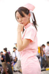 Rule 34 | bow, cosplay, hair bow, highres, kodama hikaru, nurse, photo (medium), yakin byoutou, yuu (455687)