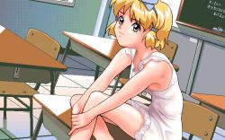 Rule 34 | 1990s (style), 1girl, 2 shot diary 2, dutch angle, emi (2 shot diary 2), game cg, indoors, may-be soft, pc98, retro artstyle, tagme
