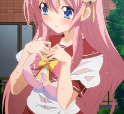 anime_hentai breasts harem imouto_paradise imouto_paradise! imouto_paradise!_2 incest momochi momoka momoka_nanase pink_hair sister virgins