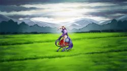 Rule 34 | absurdly long hair, animal ears, antinomy of common flowers, arms at sides, day, harukawa moe, landscape, long hair, mountainous horizon, official art, outdoors, rabbit ears, rabbit girl, rabbit tail, reisen udongein inaba, solo, tail, touhou, urban legend in limbo, very long hair, white legwear