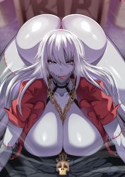 Rule 34 | 1girl, absurdres, ass, breasts, highres, huge ass, huge breasts, looking at viewer, solo, steve chopz, thick thighs, thighs, virtual youtuber, vshojo, yellow eyes, zentreya, zentreya (cyborg), zombie