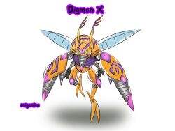 Rule 34 | bug, digimon, digimon (creature), digmon, drill, exoskeleton, highres, original, solo
