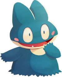 Rule 34 | artist request, blue eyes, blush, blush stickers, creatures (company), fangs, full body, game freak, gen 4 pokemon, hand up, happy, munchlax, nintendo, no humans, official art, open mouth, pokemon, pokemon (creature), pokemon cafe remix, simple background, smile, solo, standing, transparent background
