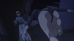 Rule 34 | 2girls, animated, ashiya douman (ikkitousen), ass, ass focus, bare legs, barefoot, blue leotard, breasts, curvy, hat, holding, huge ass, ikkitousen, ikkitousen western wolves, incoming attack, japanese clothes, leotard, long hair, looking at another, multiple girls, night, shiny clothes, shiny skin, short hair, skindentation, soujin shikou, sound, toes, very long hair, video, wide hips