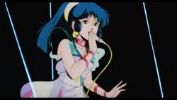 Rule 34 | animated, anime screenshot, lynn minmay, macross, music, screencap, singing, sound, tagme, video
