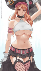 Rule 34 | 1girl, breasts, highres, large breasts, midriff, solo, tagme, zefrableu