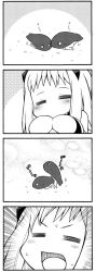 Rule 34 | 10s, 1girl, 4koma, = =, abyssal ship, comic, commentary request, furry, greyscale, horns, i-class destroyer, kantai collection, long hair, mating (animal), mittens, monochrome, nikubanare, northern ocean princess, open mouth, sequential, sex, silent comic, sweat, text focus