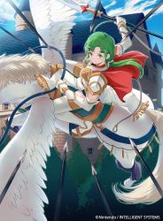 Rule 34 | 1girl, 40hara, armor, commentary, copyright name, day, fire emblem, fire emblem cipher, highres, nintendo, official art, outdoors, pelvic curtain, solo, thighhighs, white armor