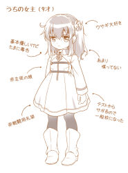 Rule 34 | 1girl, adapted costume, aged down, ahoge, boots, dress, fate/grand order, fate (series), fujimaru ritsuka (female), hair ornament, hairclip, long sleeves, looking at viewer, pantyhose, rabbit, rabbit hair ornament, rori chuushin, short hair, side ponytail, solo, standing, translation request