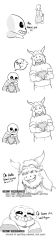 Rule 34 | 1girl, 2boys, absurdres, alternate costume, asgore dreemurr, bag, beard, candy, caribun, chocolate, chocolate heart, comic, commentary, english text, facial hair, false smile, fangs, food, furry, glaring, greyscale, grin, heart, highres, hood, hoodie, horns, jealous, long image, looking at another, monochrome, monster boy, monster girl, multiple boys, sans (undertale), shopping bag, simple background, skeleton, smile, tail, tall image, toriel, undertale, valentine