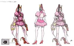 Rule 34 | 1girl, alternate costume, bayonetta, bayonetta (series), bullet bill, cosplay, mario (series), nintendo, official art, princess peach, princess peach (cosplay), super mario bros. 1