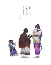 Rule 34 | 3boys, 3girls, ahoge, alternate costume, braid, brown hair, calligraphy brush, commentary request, faceless, faceless female, faceless male, full body, furina (genshin impact), genshin impact, green hair, grey hair, greyscale, hair ornament, hakama, height difference, highres, holding, ink, ink on face, japanese clothes, kimono, kneeling, long hair, looking at another, monochrome, multicolored hair, multiple boys, multiple girls, nahida (genshin impact), paintbrush, purple hair, raiden shogun, restrained, scaramouche (genshin impact), short hair, side braid, simple background, standing, striped, struggling, translation request, two-tone hair, venti (genshin impact), vertical stripes, very long hair, white background, yuka (pixiv38407039), zhongli (genshin impact)