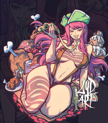 Rule 34 | breasts, green hat, hat, highres, jewelry bonney, large breasts, lydart mclo, one piece, thick thighs, thighs