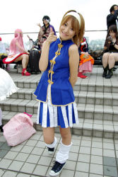 Rule 34 | cheerleader, cosplay, hairband, kaho (character), loose socks, nakano yukino, photo (medium), sister princess, socks