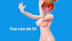 Rule 34 | 2girls, 3d, amv, animated, aqua eyes, armpits, ass, ass shake, asymmetrical hair, audible music, bare shoulders, black hair, blush, bouncing breasts, breasts, censored, completely nude, creatures (company), dancing, dual persona, english text, game freak, gen 1 pokemon, gym leader, hair bun, hentai music video, highres, large breasts, looking at viewer, mikumikudance (medium), misty (pokemon), mu mmd, multiple girls, music, navel, nintendo, nipples, nude, orange hair, pokemon, pokemon: the electric tale of pikachu, pokemon (anime), pokemon (classic anime), ponytail, pussy, short hair, side ponytail, signature, simple background, smile, sound, tagme, thighs, video, warioware, warioware: gold