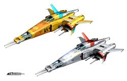 Rule 34 | absurdres, asterozoa, cannon, canopy (aircraft), cockpit, commentary, english commentary, highres, no humans, original, science fiction, spacecraft, starfighter, variations, vehicle focus, white background, wings
