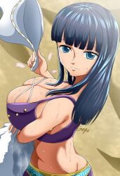 Rule 34 | absurdres, breasts, highres, large breasts, le reef, nico robin, one piece, sweat, tagme
