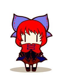 Rule 34 | 1girl, bow, cape, lowres, red hair, sekibanki, short hair, socha, touhou, transparent background, | |