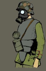 Rule 34 | armor, artist request, gas mask, helmet, mask, military, original, soldier, world war i