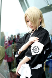 Rule 34 | bleach, cosplay, crossdressing, highres, kira izuru, momoneko haru, photo (medium)