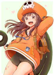 Rule 34 | anchor, bike shorts, cameltoe, guilty gear, hat, hood, hoodie, may (guilty gear), pirate hat, poncocchan, tagme