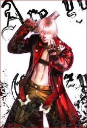Rule 34 | 00s, 1boy, capcom, dante (devil may cry), devil may cry (series), devil may cry 3, gun, lowres, weapon