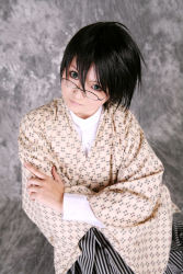 Rule 34 | asian, child, cosplay, cosplay photo, crossdressing, glasses, itoshiki nozomu, photo (medium), sayonara zetsubou sensei, solo