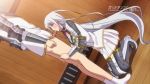 Rule 34 | 1boy, 1girl, animated, armor, black pantyhose, blush, boots, bow, bowtie, bracer, breasts, cum, cum in mouth, cum on clothes, cupping hands, deepthroat, eyebrows, eyelashes, fellatio, fingernails, from behind, from below, from side, gokkun, grey hair, hair between eyes, hand on another&#039;s head, handjob, head grab, hetero, irrumatio, kneeling, large breasts, lips, long hair, looking at viewer, miyako ruriko, on floor, open mouth, oral, own hands together, pantyhose, pauldrons, penis, pleated skirt, pov, pov hands, pussy juice stain, red eyes, saliva, sei brunehilde gakuen shoujo kishidan to junpaku no panty ~kacchuu ojou-sama no zecchou omorashi~, shirt, shoulder armor, sidelocks, skirt, sound, subtitled, swallowing, sweat, tears, teeth, thigh boots, thighhighs, throat bulge, tongue, tongue out, translated, uncensored, upper teeth only, uvula, veins, veiny penis, very long hair, video, white shirt, white skirt