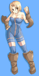 Rule 34 | 1girl, breasts, female focus, final fantasy, final fantasy tactics, full body, gloves, ment, monk (fft), solo
