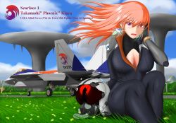 Rule 34 | 2girls, absurdres, ace combat, ace combat 2, aircraft, airplane, bird, breasts, character name, cleavage, cloud, cloudy sky, commentary request, day, earrings, f-22 raptor, feather earrings, feathers, fighter jet, grass, highres, hololive, hololive english, jet, jewelry, large breasts, long hair, military, military vehicle, mori calliope, multiple girls, name connection, object namesake, on grass, open mouth, orange hair, phoenix, pilot helmet, pilot suit, purple eyes, scarface 1, sccmembt, silhouette, sky, takanashi kiara, trait connection, virtual youtuber