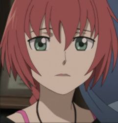 Rule 34 | 00s, 1girl, animated, animated gif, darker than black, green eyes, red hair, solo, suou pavlichenko