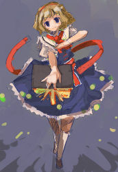 Rule 34 | 1girl, alice margatroid, blonde hair, capelet, female focus, hairband, lowres, momiji mao, short hair, solo, touhou