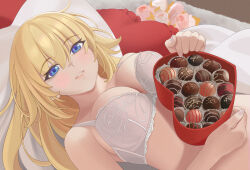 Rule 34 | 1girl, absurdres, blonde hair, blue eyes, blush, breasts, fate/apocrypha, fate/grand order, fate (series), highres, jeanne d&#039;arc (fate), jeanne d&#039;arc (ruler) (fate), large breasts, long hair, looking at viewer, quatthro, smile, solo, very long hair