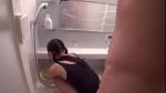 Rule 34 | 1boy, 1girl, animated, asian, sound, bathroom, black hair, censored, girl on top, hetero, japanese (nationality), photo (medium), sex, swimsuit, tagme, twintails, vaginal, video