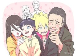 Rule 34 | 10s, 3boys, 3girls, aunt and nephew, bad id, bad twitter id, blue eyes, blush, boruto: naruto next generations, brother and sister, closed eyes, facial mark, family, father and daughter, father and son, grandfather and grandson, heart, hyuuga hanabi, hyuuga hiashi, hyuuga hinata, mother and daughter, mother and son, multiple boys, multiple girls, naruto, naruto (series), risuo, siblings, smile, sweatdrop, uzumaki boruto, uzumaki himawari, uzumaki naruto, wavy mouth, whisker markings